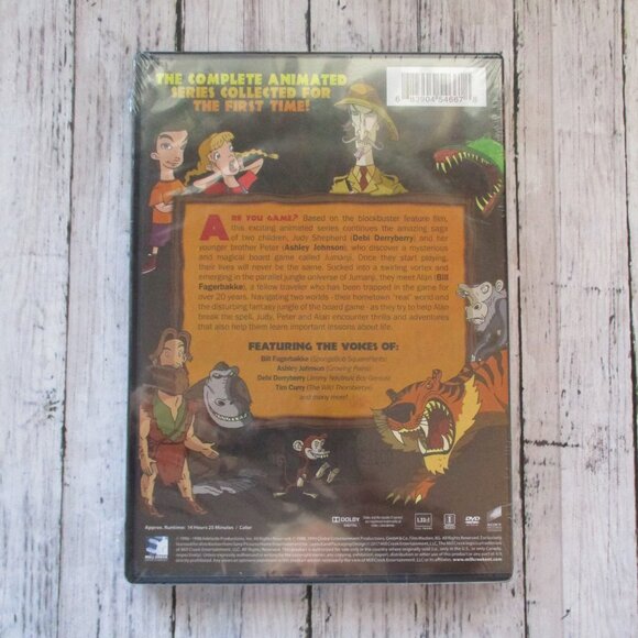 Jumanji The Complete Animated Series DVD NEW RARE - Picture 2 of 3